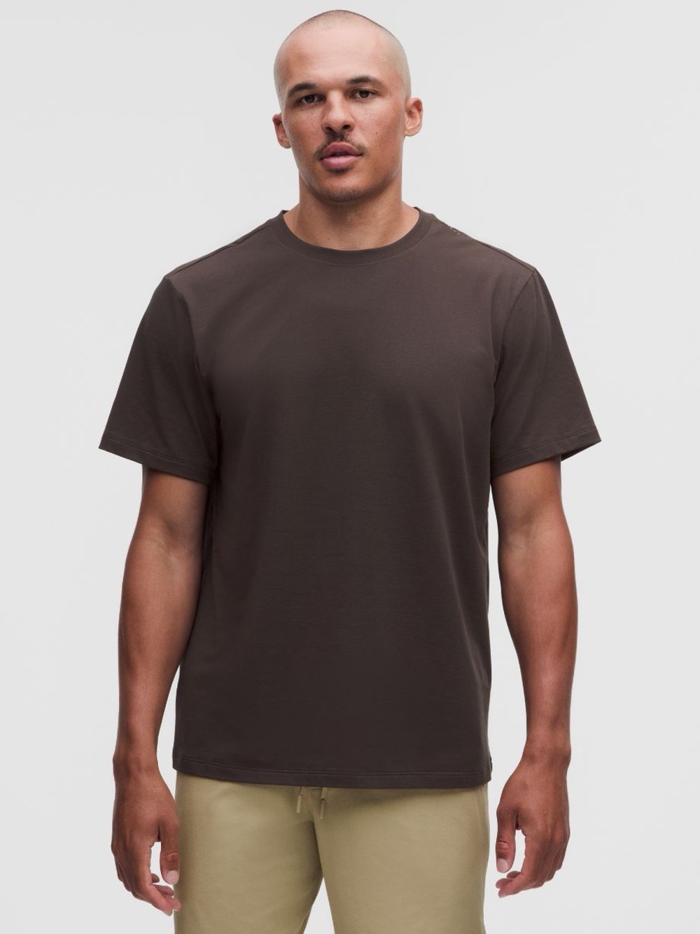 LULULEMON ATHLETICA Zeroed In Short-Sleeve Shirt in Mahogany Muse